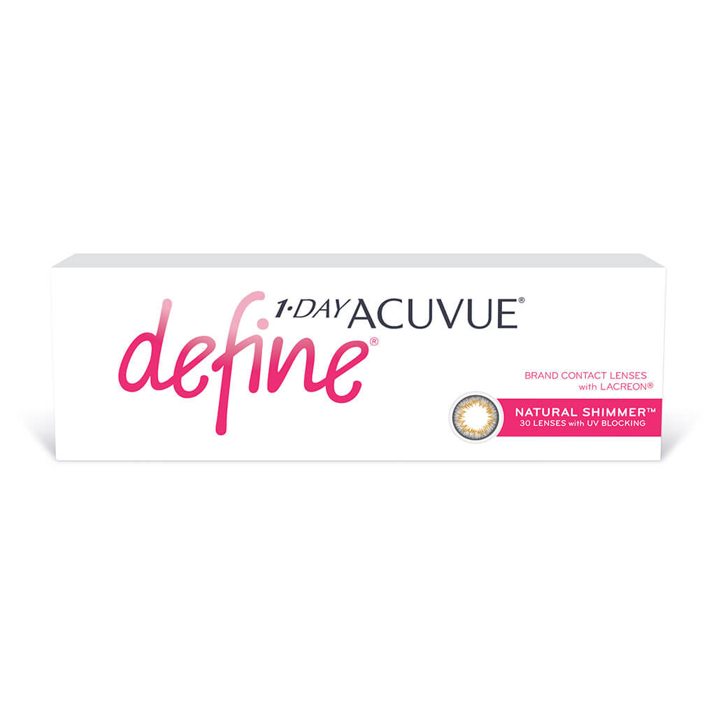 Natural shimmer. Acuvue 1-Day define natural Shimmer. Линзы Acuvue define. 1 Day Acuvue define. Акувью оттеночные линзы define.